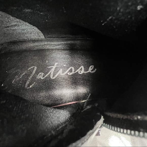 Matisse Boot 7 Black Leather Pull on High Boot - Picture 9 of 11